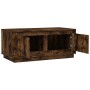 Smoked oak plywood coffee table 102x50x44 cm by vidaXL, Coffee table - Ref: Foro24-819881, Price: 72,29 €, Discount: %