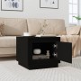 Black plywood coffee table 51x50x44 cm by vidaXL, Coffee table - Ref: Foro24-819869, Price: 41,20 €, Discount: %