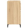 Aparador de madera contrachapada roble Sonoma 60x35x70 cm de vidaXL, Aparadores - Ref: Foro24-819687, Precio: 77,84 €, Descue...