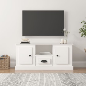 Mueble para TV madera contrachapada blanco 100x35,5x45 cm de vidaXL, Muebles TV - Ref: Foro24-816456, Precio: 65,99 €, Descue...