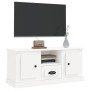 Mueble para TV madera contrachapada blanco 100x35,5x45 cm de vidaXL, Muebles TV - Ref: Foro24-816456, Precio: 65,99 €, Descue...