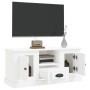 Weißer TV-Schrank aus Sperrholz, 100 x 35,5 x 45 cm von vidaXL, TV-Möbel - Ref: Foro24-816456, Preis: 66,27 €, Rabatt: %