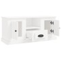 Mueble para TV madera contrachapada blanco 100x35,5x45 cm de vidaXL, Muebles TV - Ref: Foro24-816456, Precio: 65,99 €, Descue...