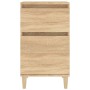 Nightstands 2 pcs sonoma oak color 40x35x70 cm by vidaXL, Nightstands - Ref: Foro24-819699, Price: 95,94 €, Discount: %