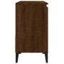 Badezimmerschrank Sperrholz braune Eiche 65x33x60 cm von vidaXL, Badezimmermöbel - Ref: Foro24-819835, Preis: 92,69 €, Rabatt: %