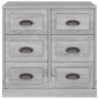 Aparador de madera contrachapada gris Sonoma 70x35,5x67,5 cm de vidaXL, Aparadores - Ref: Foro24-816438, Precio: 113,27 €, De...