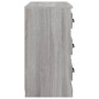 Aparador de madera contrachapada gris Sonoma 70x35,5x67,5 cm de vidaXL, Aparadores - Ref: Foro24-816438, Precio: 113,27 €, De...