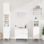 Armario de baño madera contrachapada blanco 30x30x190 cm de vidaXL, Tocadores de baño - Ref: Foro24-819788, Precio: 95,21 €, ...