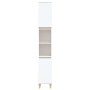 Armario de baño madera contrachapada blanco 30x30x190 cm de vidaXL, Tocadores de baño - Ref: Foro24-819788, Precio: 95,21 €, ...