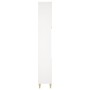 Armario de baño madera contrachapada blanco 30x30x190 cm de vidaXL, Tocadores de baño - Ref: Foro24-819788, Precio: 95,21 €, ...