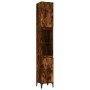 Smoked oak plywood bathroom cabinet 30x30x190 cm by vidaXL, Bathroom furniture - Ref: Foro24-819801, Price: 88,50 €, Discount: %