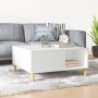 White plywood coffee table 80x80x36.5 cm by vidaXL, Coffee table - Ref: Foro24-821092, Price: 48,17 €, Discount: %