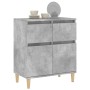 Concrete gray plywood sideboard 60x35x70 cm by vidaXL, Sideboards - Ref: Foro24-819680, Price: 57,99 €, Discount: %