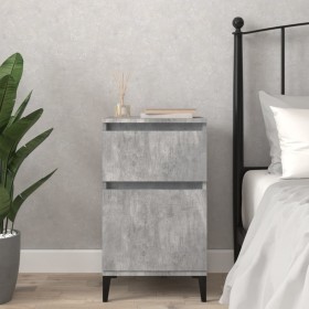 Concrete gray bedside table 40x35x70 cm by vidaXL, Nightstands - Ref: Foro24-819716, Price: 49,99 €, Discount: %