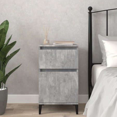 Concrete gray bedside table 40x35x70 cm by vidaXL, Nightstands - Ref: Foro24-819716, Price: 49,82 €, Discount: %