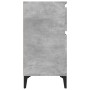 Mesita de noche gris hormigón 40x35x70 cm de vidaXL, Mesitas de noche - Ref: Foro24-819716, Precio: 49,82 €, Descuento: %