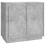 Aparador de madera contrachapada gris hormigón 80x34x75 cm de vidaXL, Aparadores - Ref: Foro24-819888, Precio: 88,98 €, Descu...