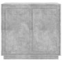 Aparador de madera contrachapada gris hormigón 80x34x75 cm de vidaXL, Aparadores - Ref: Foro24-819888, Precio: 88,98 €, Descu...