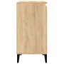 Mesitas de noche 2 uds madera contrachapada roble 40x35x70 cm de vidaXL, Mesitas de noche - Ref: Foro24-819651, Precio: 76,00...