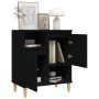 Black plywood sideboard 60x35x70 cm by vidaXL, Sideboards - Ref: Foro24-821141, Price: 85,99 €, Discount: %