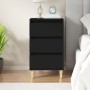 Mesita de noche madera contrachapada negro 40x35x70 cm de vidaXL, Mesitas de noche - Ref: Foro24-819661, Precio: 47,84 €, Des...