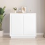 White plywood sideboard 80x34x75 cm by vidaXL, Sideboards - Ref: Foro24-819884, Price: 114,13 €, Discount: %