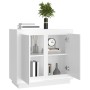 White plywood sideboard 80x34x75 cm by vidaXL, Sideboards - Ref: Foro24-819884, Price: 114,13 €, Discount: %