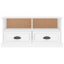 Weißer TV-Schrank aus Sperrholz, 93 x 35,5 x 45 cm von vidaXL, TV-Möbel - Ref: Foro24-816464, Preis: 64,36 €, Rabatt: %