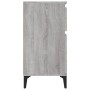 Mesitas de noche 2 uds color gris Sonoma 40x35x70 cm de vidaXL, Mesitas de noche - Ref: Foro24-819721, Precio: 84,52 €, Descu...