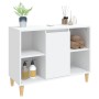 Plywood white sink cabinet 80x33x60 cm by vidaXL, bathroom vanities - Ref: Foro24-821284, Price: 63,27 €, Discount: %