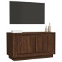 Mueble para TV madera contrachapada roble marrón 80x35x45 cm de vidaXL, Muebles TV - Ref: Foro24-819859, Precio: 50,82 €, Des...