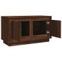 Mueble para TV madera contrachapada roble marrón 80x35x45 cm de vidaXL, Muebles TV - Ref: Foro24-819859, Precio: 50,82 €, Des...