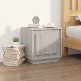 Mesita de noche madera contrachapada gris sonoma 44x35x45 cm de vidaXL, Mesitas de noche - Ref: Foro24-819848, Precio: 35,74 ...