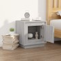 Sonoma gray plywood bedside table 44x35x45 cm by vidaXL, Nightstands - Ref: Foro24-819848, Price: 35,78 €, Discount: %