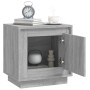 Sonoma gray plywood bedside table 44x35x45 cm by vidaXL, Nightstands - Ref: Foro24-819848, Price: 35,78 €, Discount: %