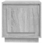 Mesita de noche madera contrachapada gris sonoma 44x35x45 cm de vidaXL, Mesitas de noche - Ref: Foro24-819848, Precio: 35,78 ...