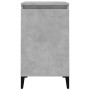 Bedside tables 2 pcs concrete gray wood 40x35x70 cm by vidaXL, Nightstands - Ref: Foro24-819653, Price: 76,00 €, Discount: %