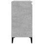 Mesitas de noche 2 uds madera gris hormigón 40x35x70 cm de vidaXL, Mesitas de noche - Ref: Foro24-819653, Precio: 76,00 €, De...