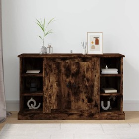 Smoked oak plywood sideboard 100x35.5x60cm by vidaXL, Sideboards - Ref: Foro24-816445, Price: 89,99 €, Discount: %