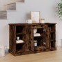 Smoked oak plywood sideboard 100x35.5x60cm by vidaXL, Sideboards - Ref: Foro24-816445, Price: 89,64 €, Discount: %