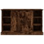 Aparador madera contrachapada color roble ahumado 100x35,5x60cm de vidaXL, Aparadores - Ref: Foro24-816445, Precio: 89,64 €, ...