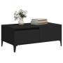 Black plywood coffee table 90x50x36.5 cm by vidaXL, Coffee table - Ref: Foro24-821117, Price: 48,04 €, Discount: %