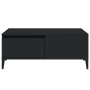 Black plywood coffee table 90x50x36.5 cm by vidaXL, Coffee table - Ref: Foro24-821117, Price: 68,58 €, Discount: %