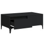 Black plywood coffee table 90x50x36.5 cm by vidaXL, Coffee table - Ref: Foro24-821117, Price: 48,04 €, Discount: %