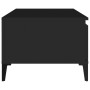 Black plywood coffee table 90x50x36.5 cm by vidaXL, Coffee table - Ref: Foro24-821117, Price: 68,58 €, Discount: %