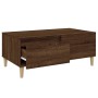 Mesa de centro madera contrachapada marrón roble 90x50x36,5 cm de vidaXL, Mesas de centro - Ref: Foro24-821115, Precio: 46,39...