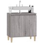 Sonoma gray plywood sink cabinet 58x33x60 cm by vidaXL, bathroom vanities - Ref: Foro24-821258, Price: 47,96 €, Discount: %