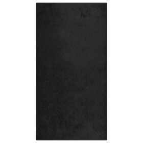 Alfombra de pelo largo negro 80x150 cm de vidaXL, Alfombras - Ref: Foro24-342121, Precio: 29,99 €, Descuento: %