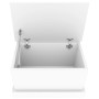 White plywood storage trunk 50x30x28 cm by vidaXL, Storage trunks - Ref: Foro24-816496, Price: 33,94 €, Discount: %