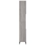 Armario de baño madera contrachapada gris Sonoma 30x30x190 cm de vidaXL, Muebles de baño - Ref: Foro24-819802, Precio: 100,32...